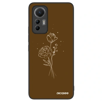 Obal pre Xiaomi 12 Lite - Brown flowers