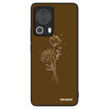 Picasee ULTIMATE CASE pro Xiaomi 13 Lite - Brown flowers