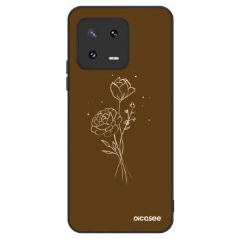 Obal pre Xiaomi 13 Pro - Brown flowers