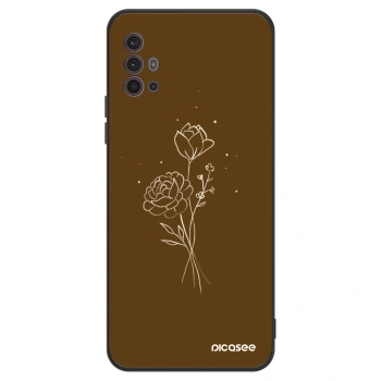 Obal pre Motorola Moto G30 - Brown flowers