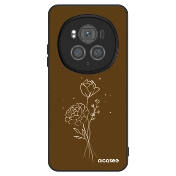 Obal pre Honor Magic6 Pro - Brown flowers