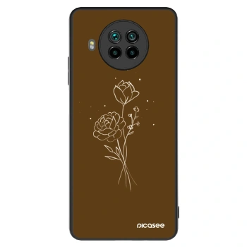 Obal pre Xiaomi Mi 10T Lite - Brown flowers