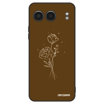 Obal pre OnePlus Nord 4 - Brown flowers