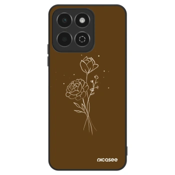 Obal pre Honor 200 Smart 5G - Brown flowers