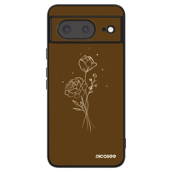 Obal pre Google Pixel 8a - Brown flowers