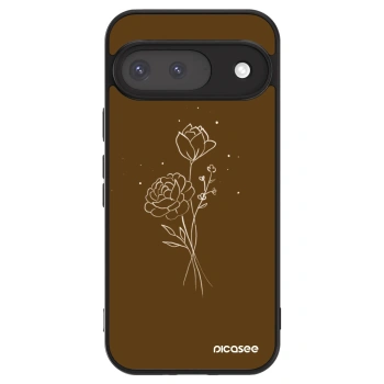 Obal pre Google Pixel 9 - Brown flowers
