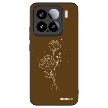 Picasee ULTIMATE CASE pro Xiaomi 15 - Brown flowers