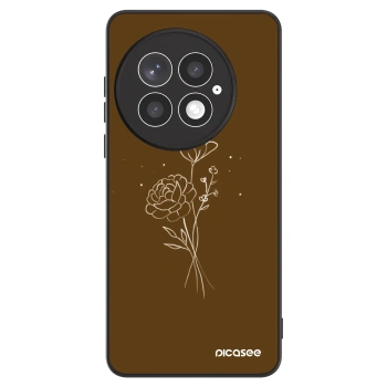 Obal pre OnePlus 13 5G - Brown flowers