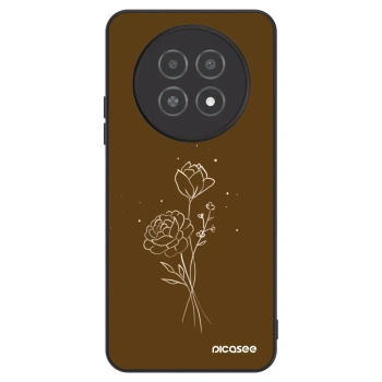 Obal pre Realme 12X - Brown flowers