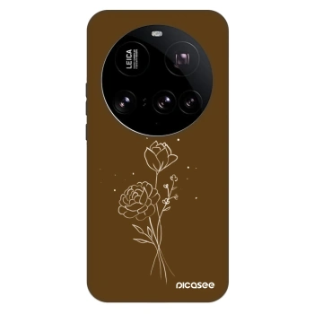 Obal pre Xiaomi 15 Ultra - Brown flowers