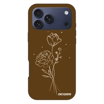 Obal pre Apple iPhone 17 Pro Max - Brown flowers