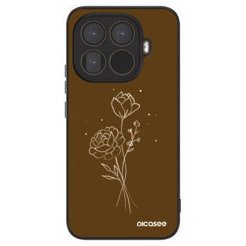 Obal pre Xiaomi 15T Pro - Brown flowers