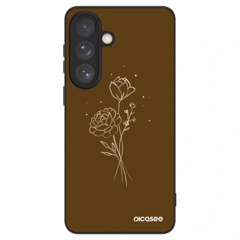 Picasee ULTIMATE CASE pro Samsung Galaxy S26+ - Brown flowers