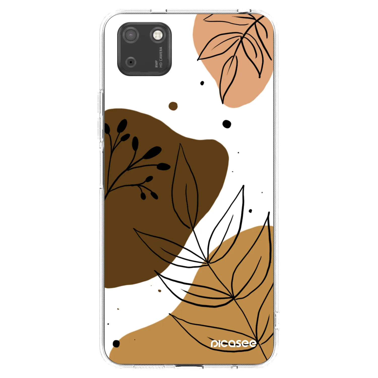 Picasee silikónový prehľadný obal pre Huawei Y5P - Boho style