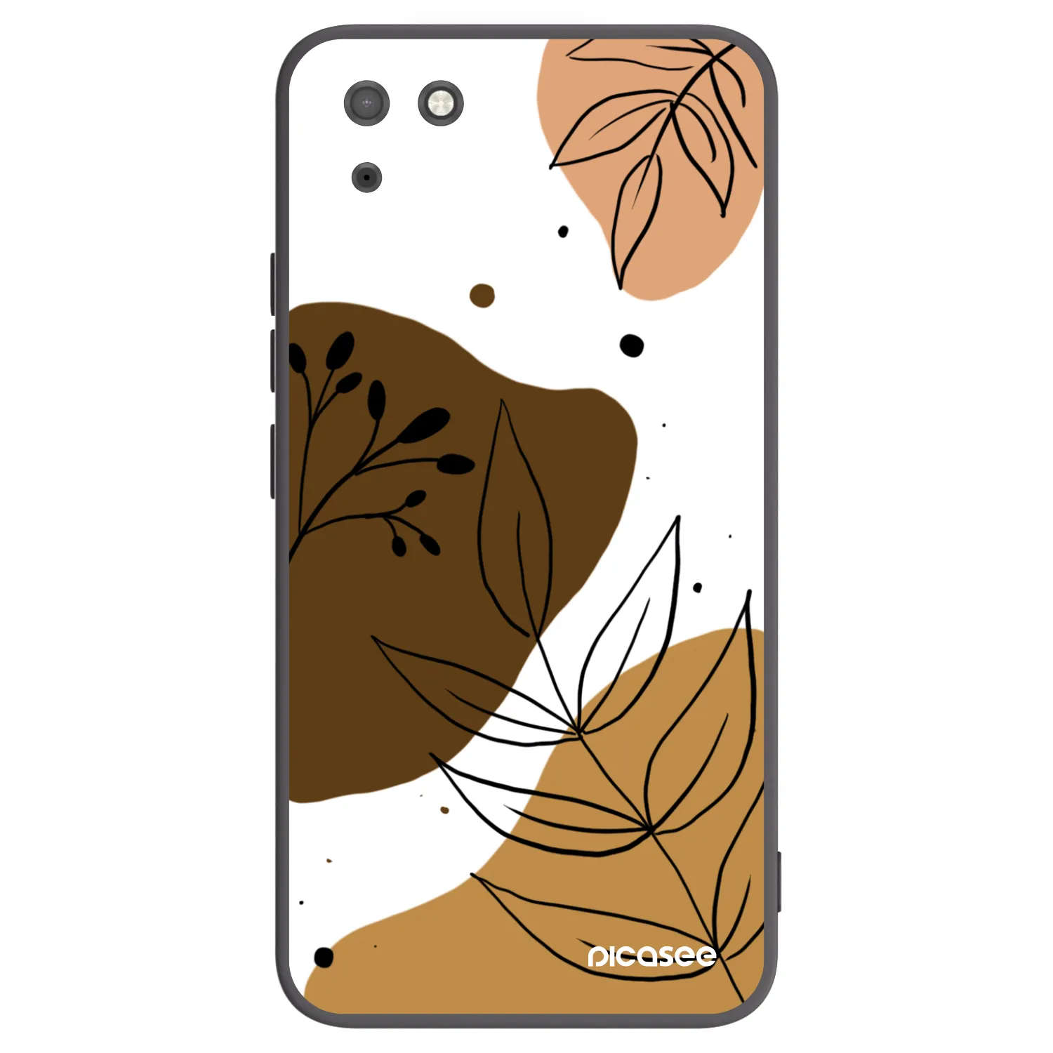 Picasee silikónový čierny obal pre Huawei Y5P - Boho style