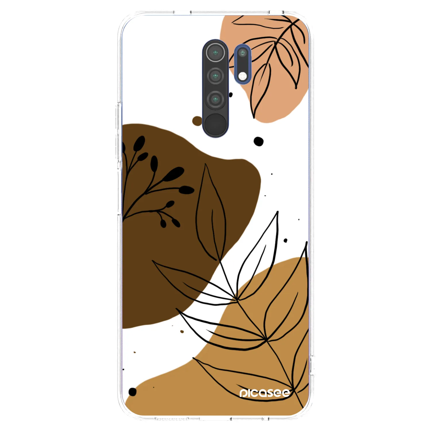 Picasee silikónový prehľadný obal pre Xiaomi Redmi 9 - Boho style