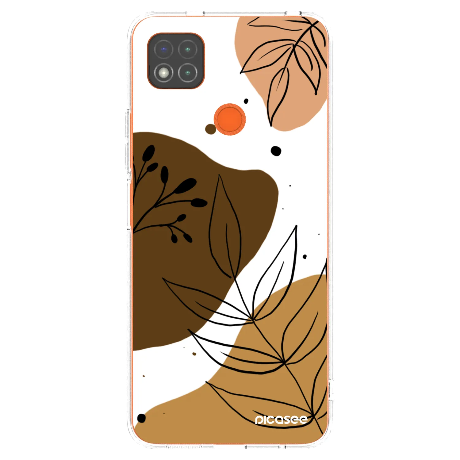 Picasee silikónový prehľadný obal pre Xiaomi Redmi 9C - Boho style