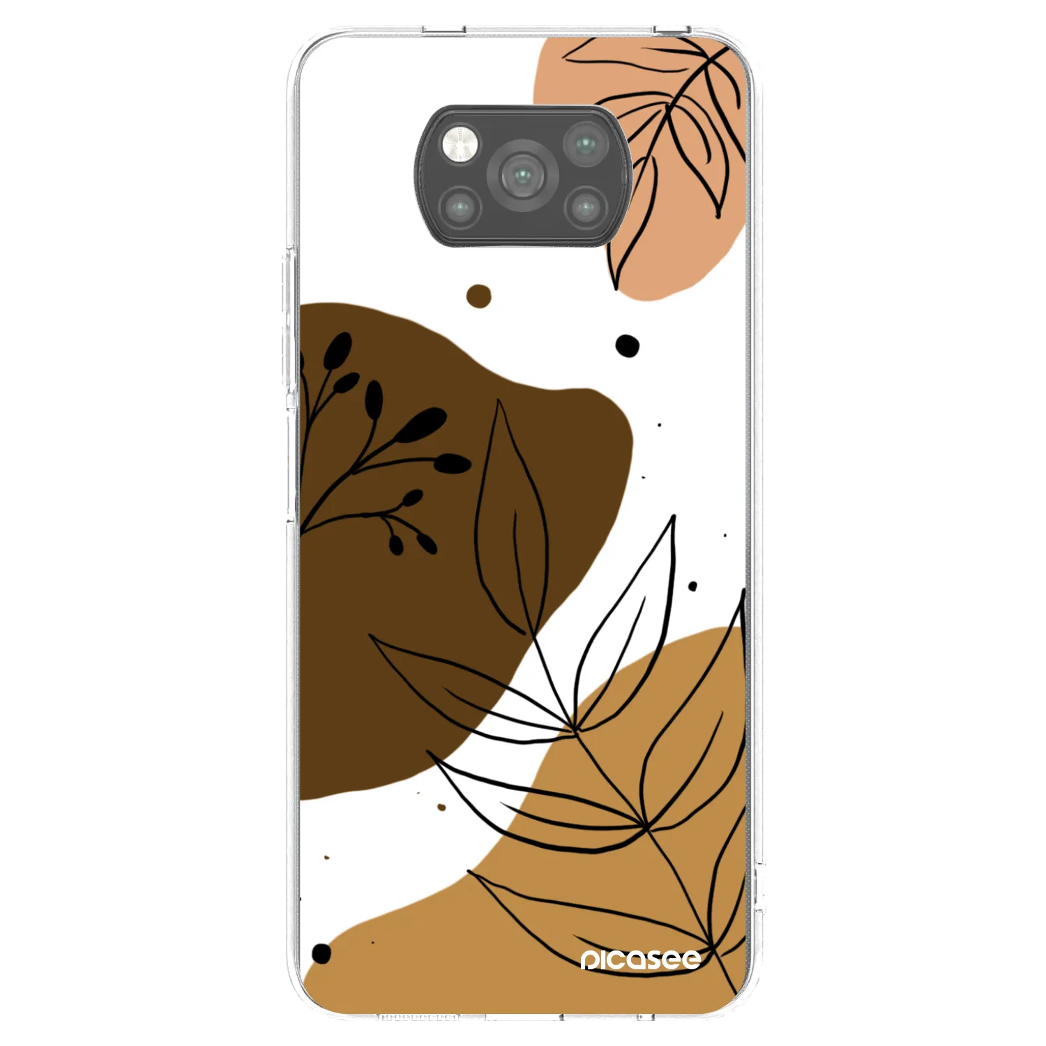 Picasee silikónový čierny obal pre Xiaomi Poco X3 - Boho style