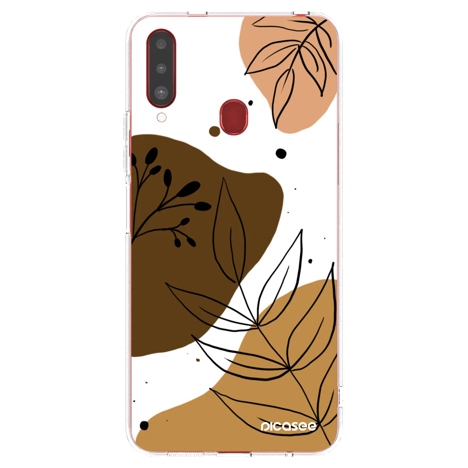 Picasee silikónový prehľadný obal pre Samsung Galaxy A20s - Boho style