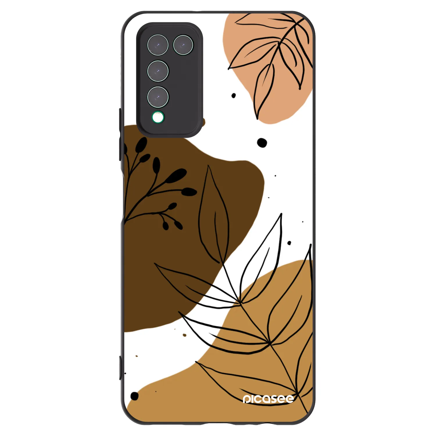 Picasee silikónový čierny obal pre Honor 10X Lite - Boho style