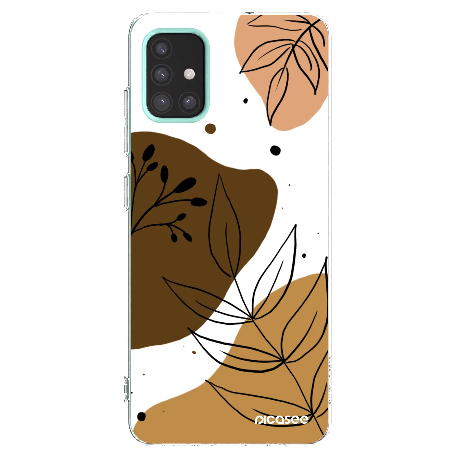 Picasee silikónový prehľadný obal pre Samsung Galaxy M31s - Boho style