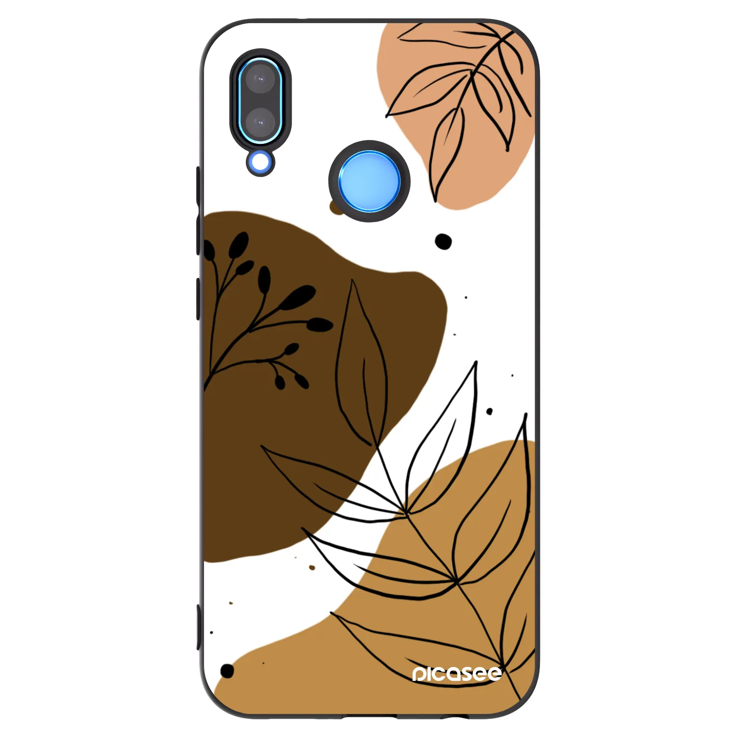 Picasee silikónový čierny obal pre Huawei P20 Lite - Boho style