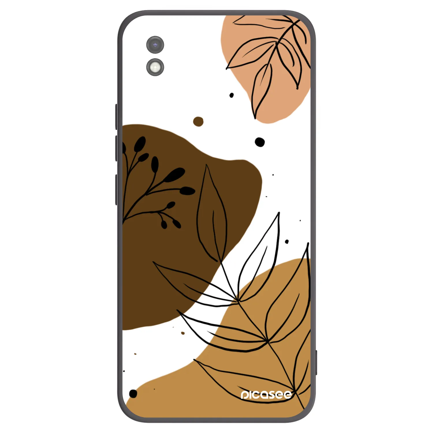 Picasee silikónový čierny obal pre Xiaomi Redmi 9AT - Boho style