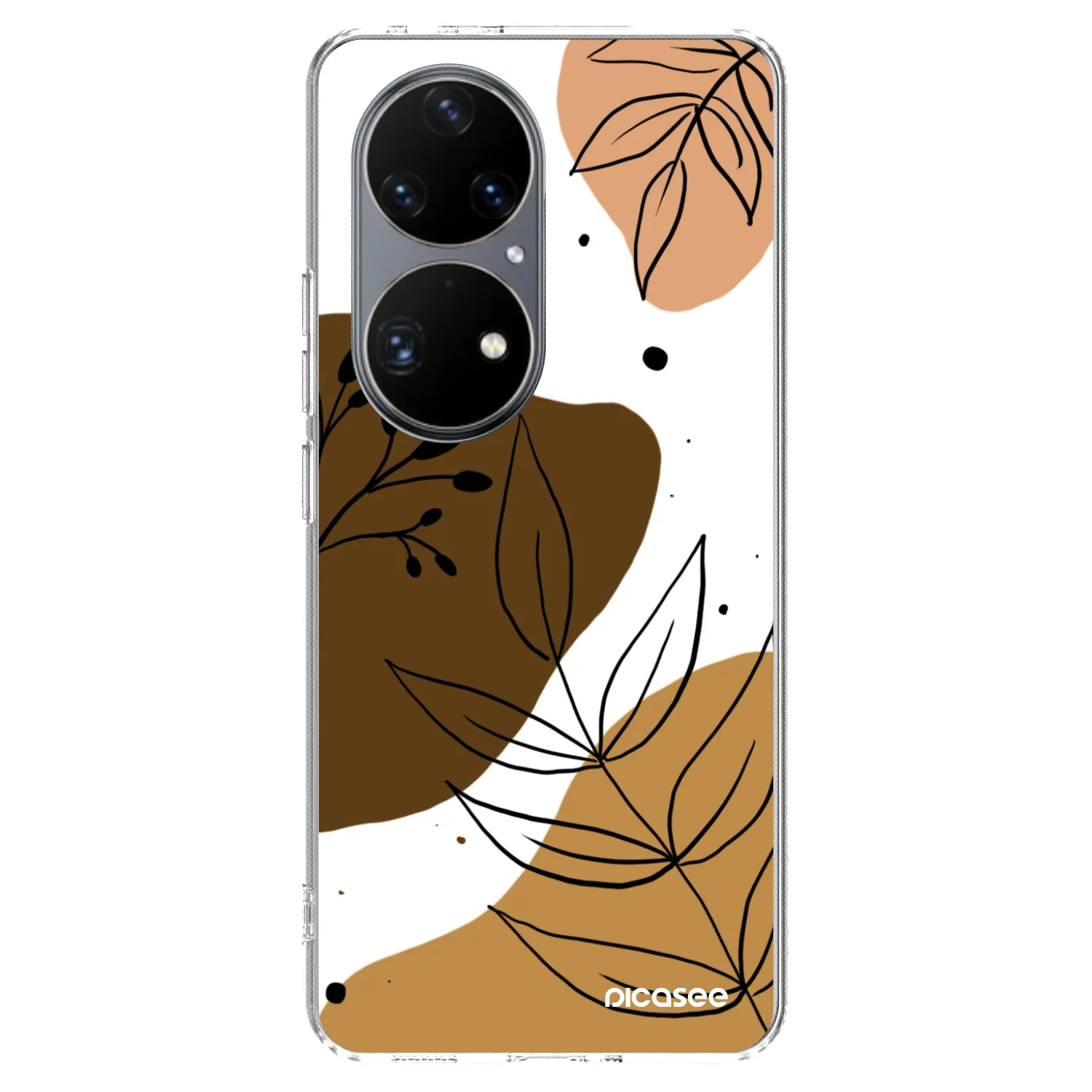 Picasee silikónový prehľadný obal pre Huawei P50 - Boho style