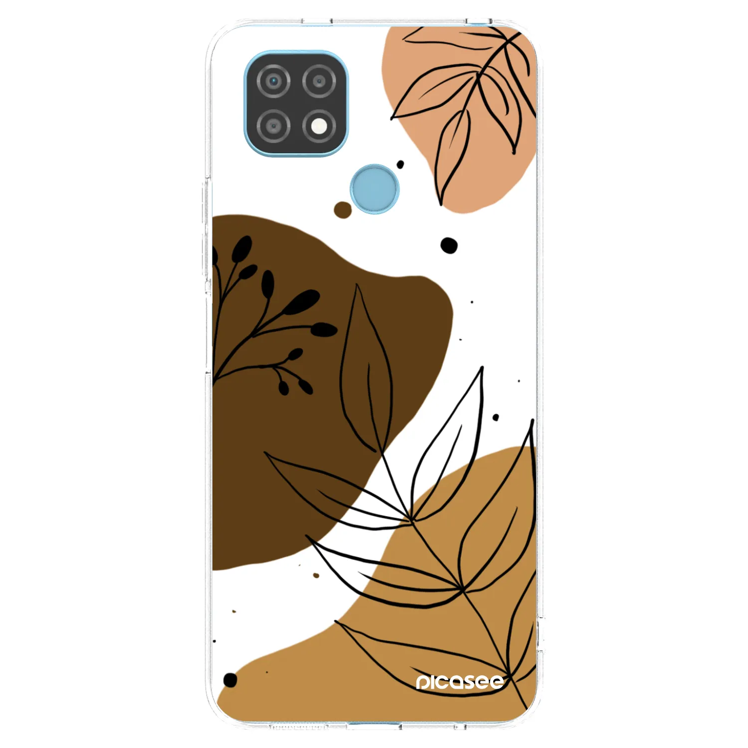Picasee silikónový prehľadný obal pre Realme C21 - Boho style