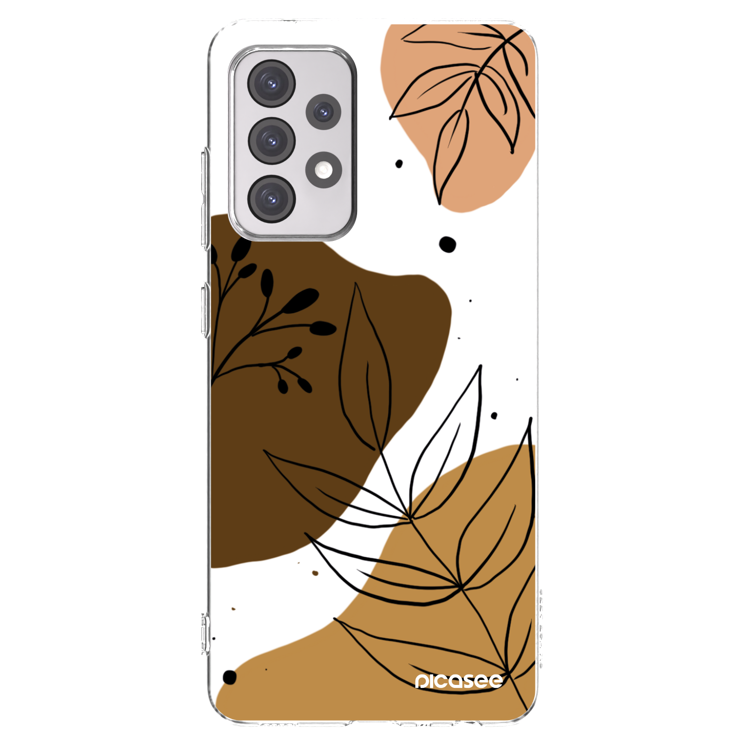 Picasee silikónový prehľadný obal pre Samsung Galaxy A52s 5G A528B - Boho style