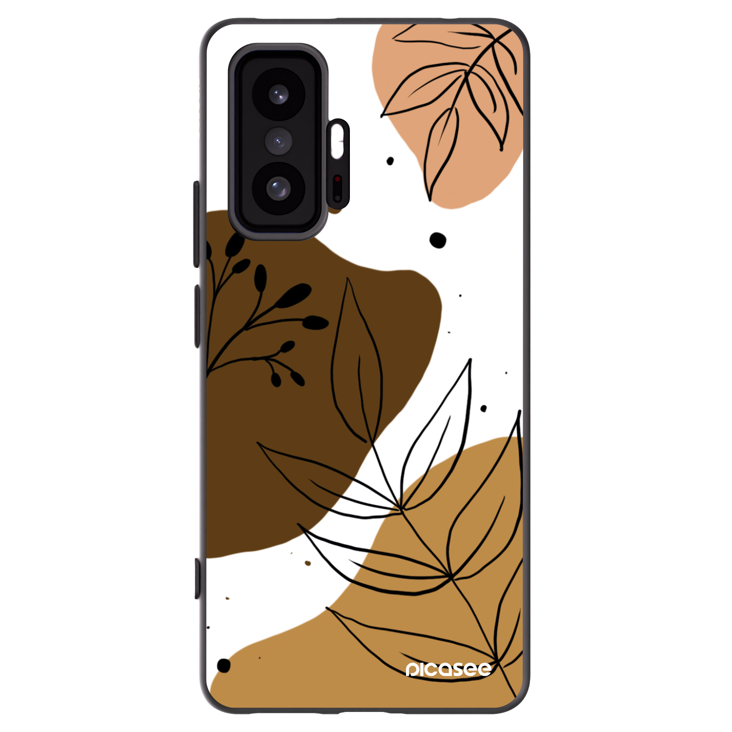 Picasee silikónový čierny obal pre Xiaomi 11T - Boho style