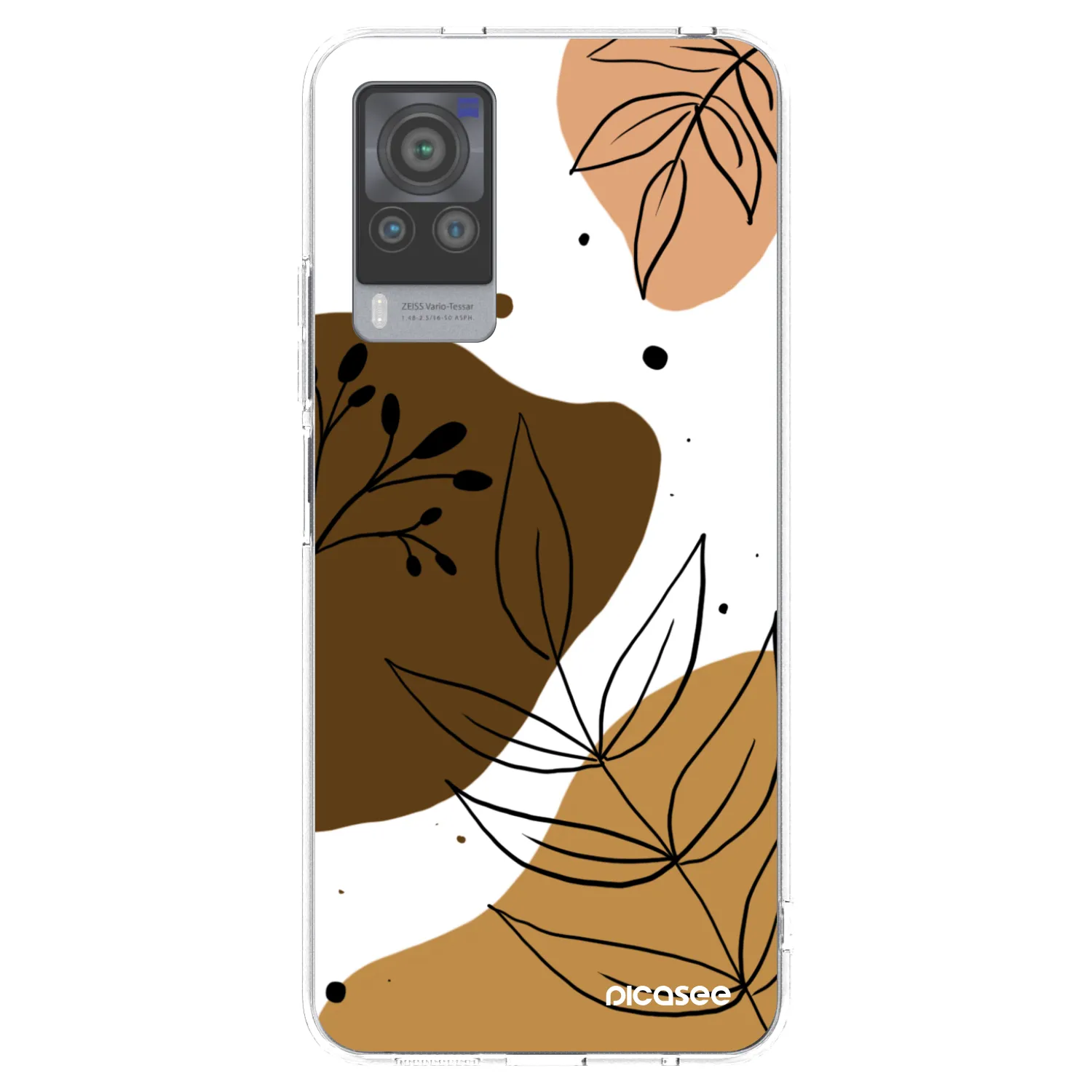 Picasee silikónový prehľadný obal pre Vivo X60 Pro 5G - Boho style