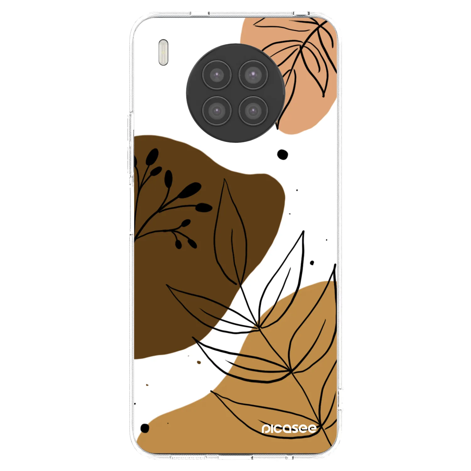 Picasee silikónový prehľadný obal pre Huawei Nova 8i - Boho style