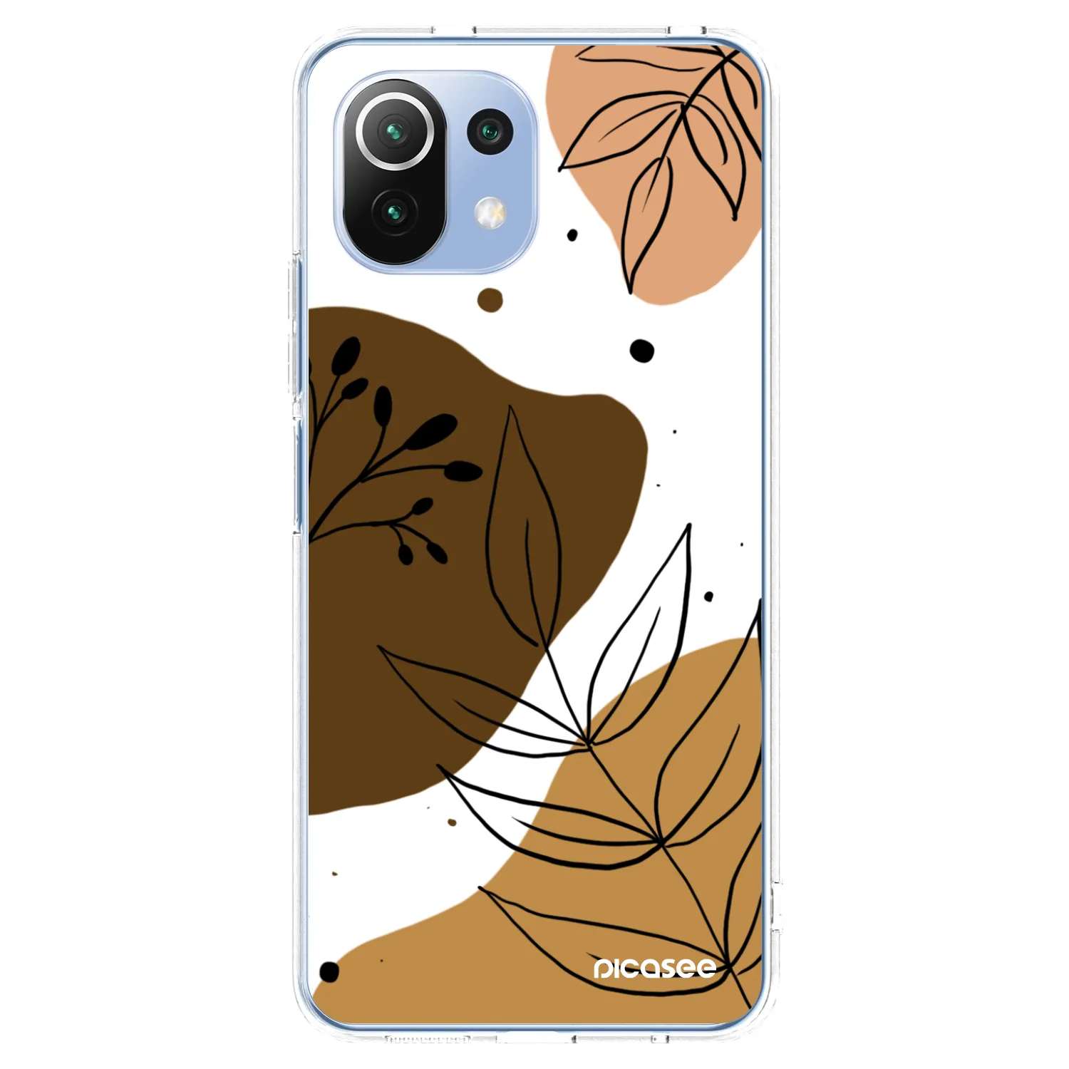 Picasee silikónový prehľadný obal pre Xiaomi 11 Lite 5G NE - Boho style