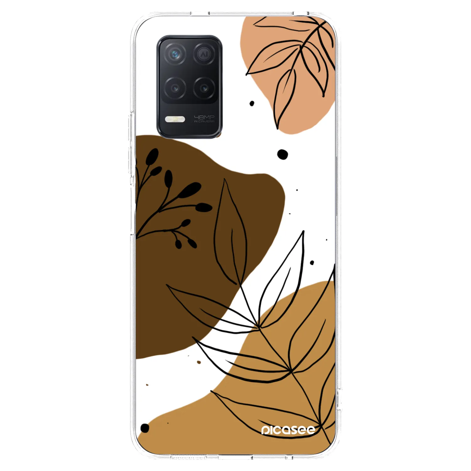 Picasee silikónový prehľadný obal pre Realme 8 5G - Boho style
