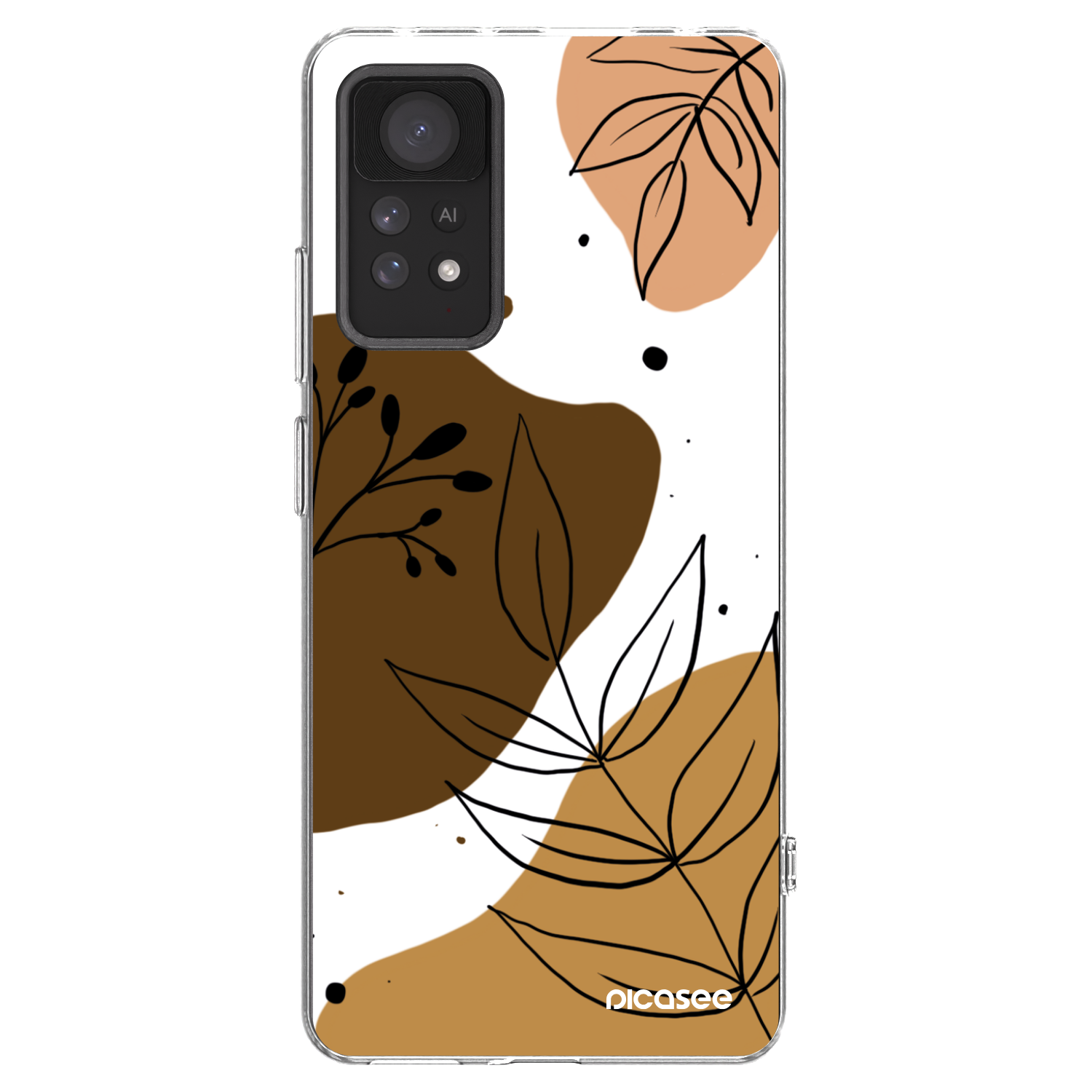 Picasee silikónový prehľadný obal pre Xiaomi Redmi Note 11 Pro - Boho style