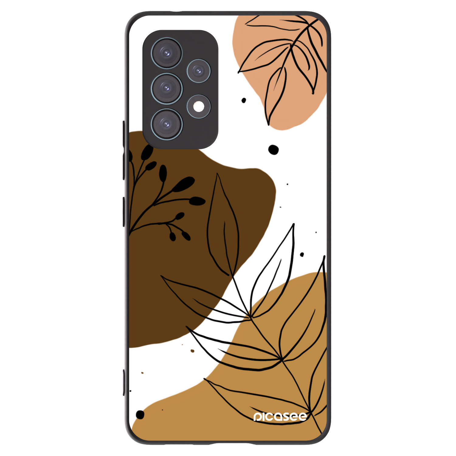 Picasee silikónový čierny obal pre Samsung Galaxy A53 5G A536 - Boho style