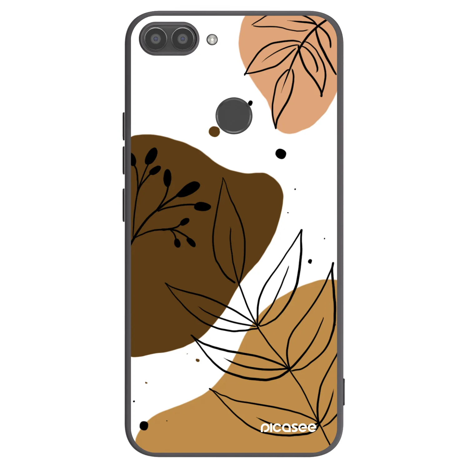 Picasee silikónový čierny obal pre Huawei P Smart - Boho style