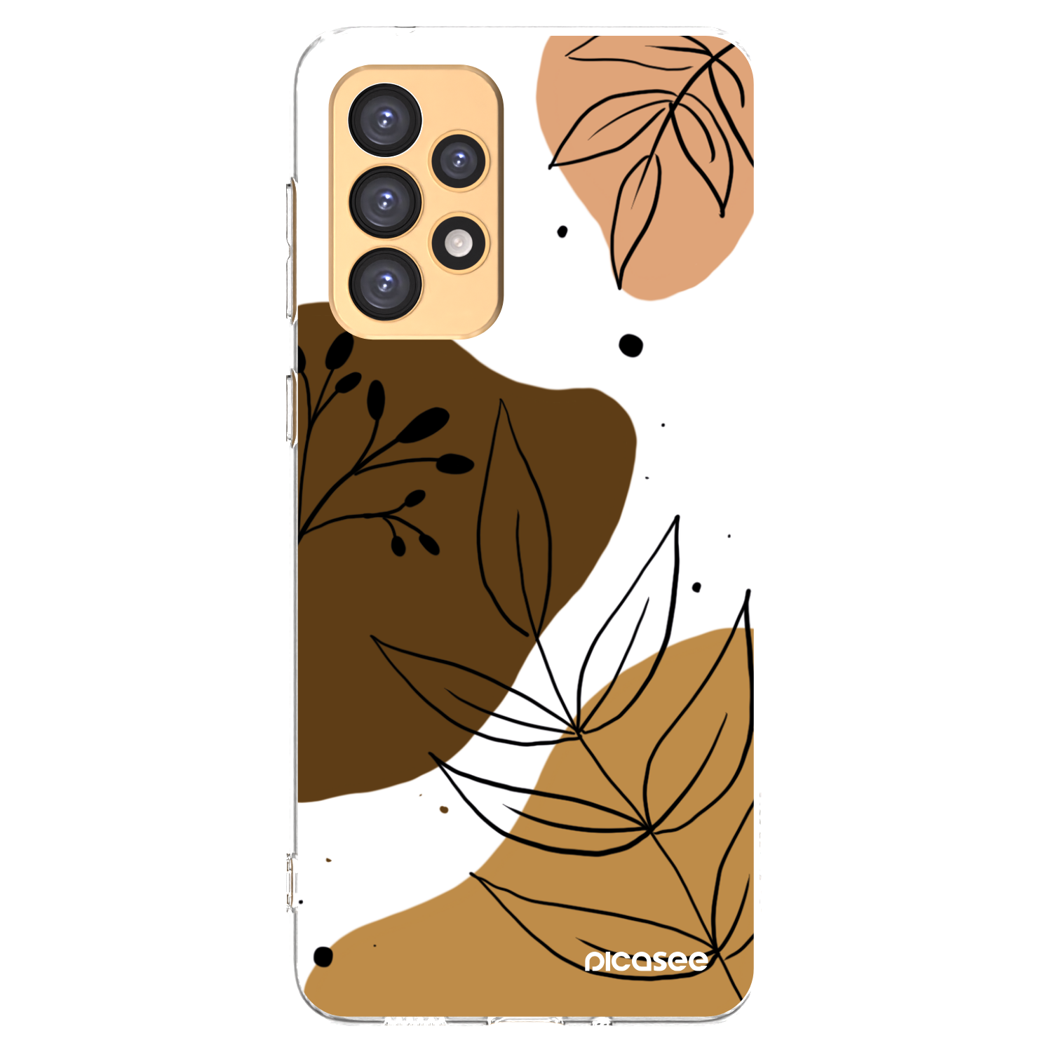 Picasee silikónový prehľadný obal pre Samsung Galaxy A33 5G A336 - Boho style