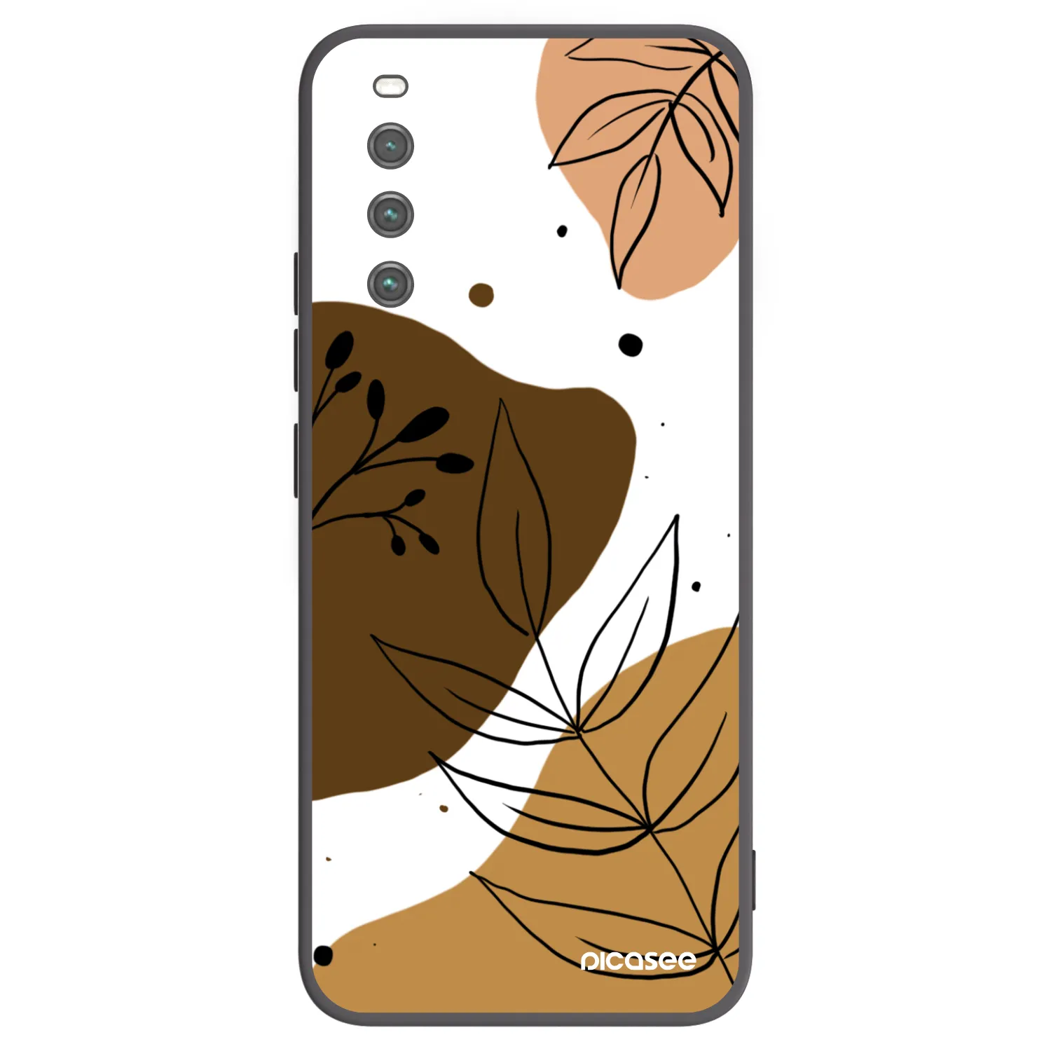 Picasee silikónový čierny obal pre Sony Xperia 10 IV 5G - Boho style