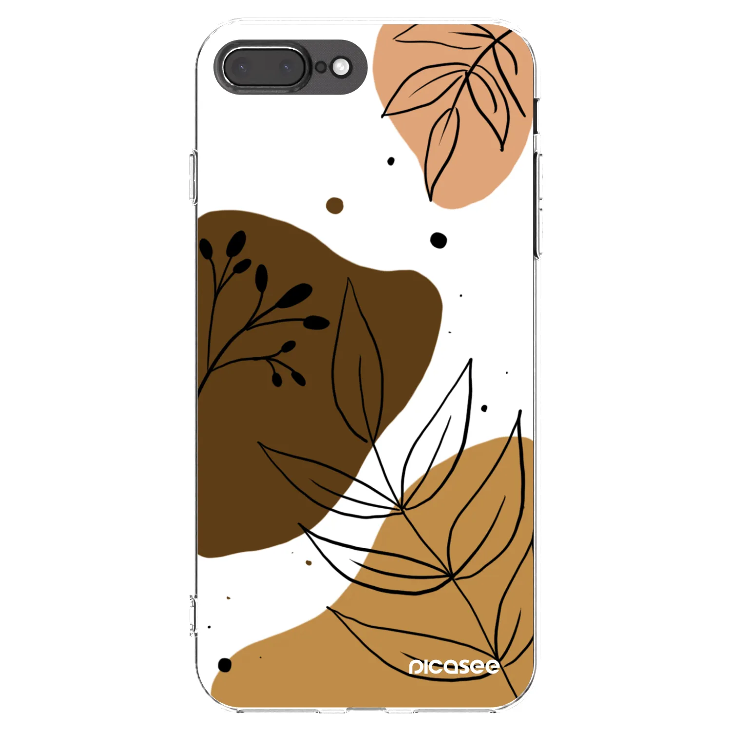 Picasee silikónový prehľadný obal pre Apple iPhone 8 Plus - Boho style