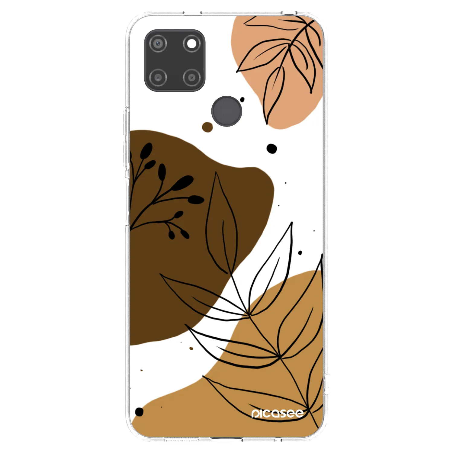 Picasee silikónový prehľadný obal pre Realme C21Y - Boho style