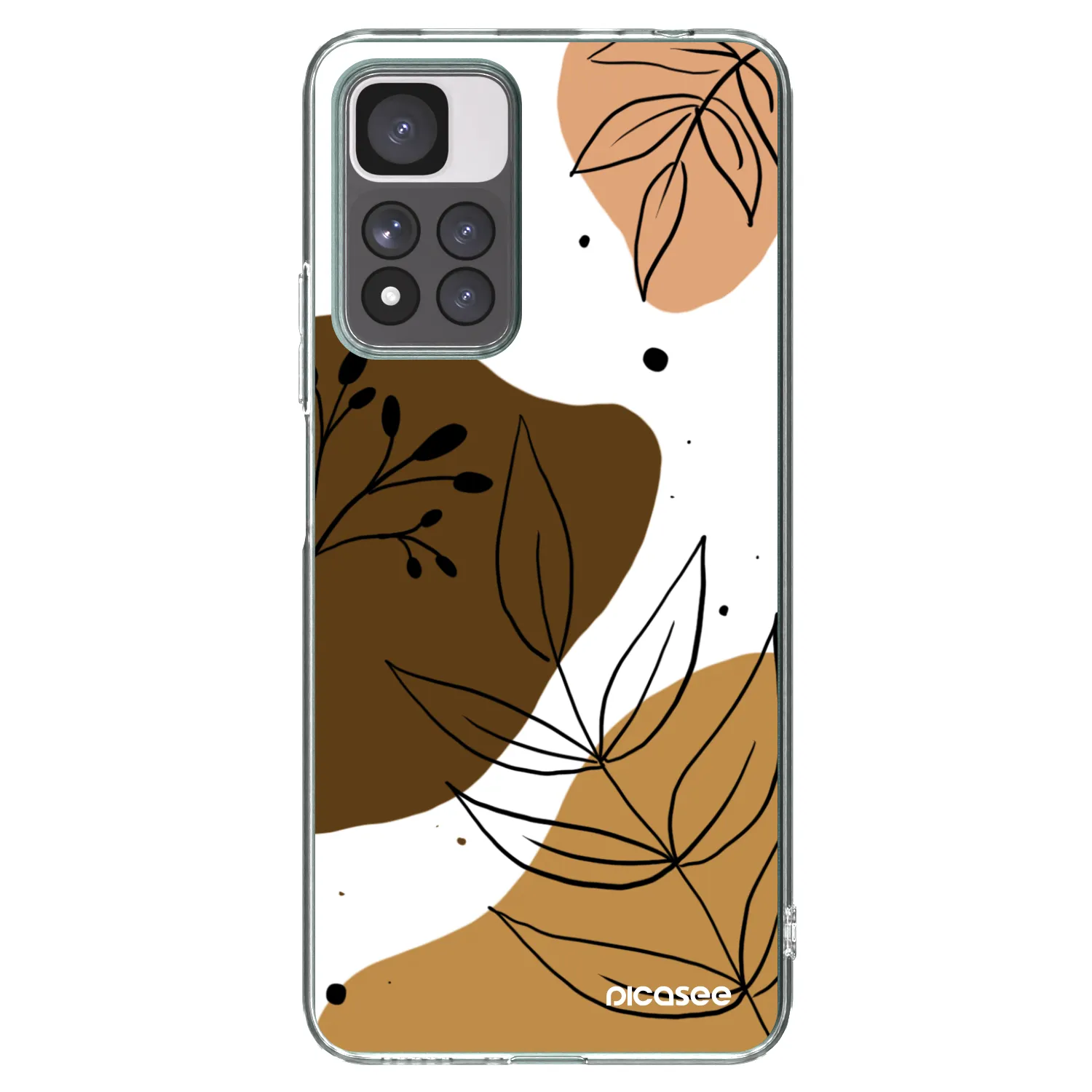 Picasee silikónový prehľadný obal pre Xiaomi Redmi Note 11 Pro+ 5G - Boho style