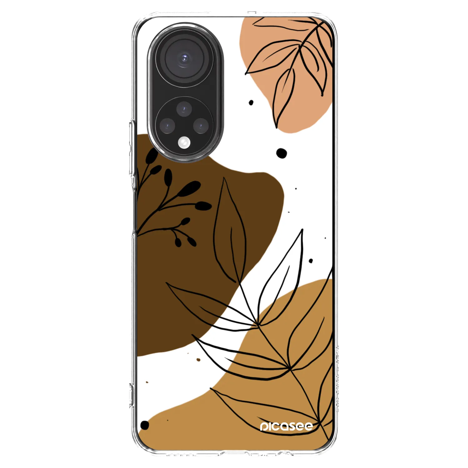 Picasee silikónový prehľadný obal pre Honor X7 - Boho style