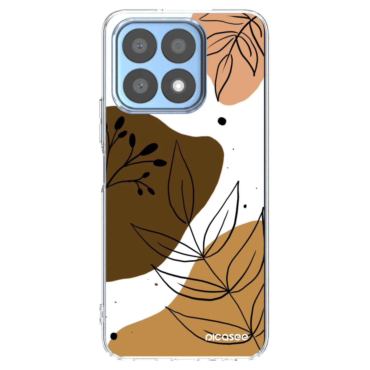 Picasee silikónový prehľadný obal pre Honor X8a - Boho style