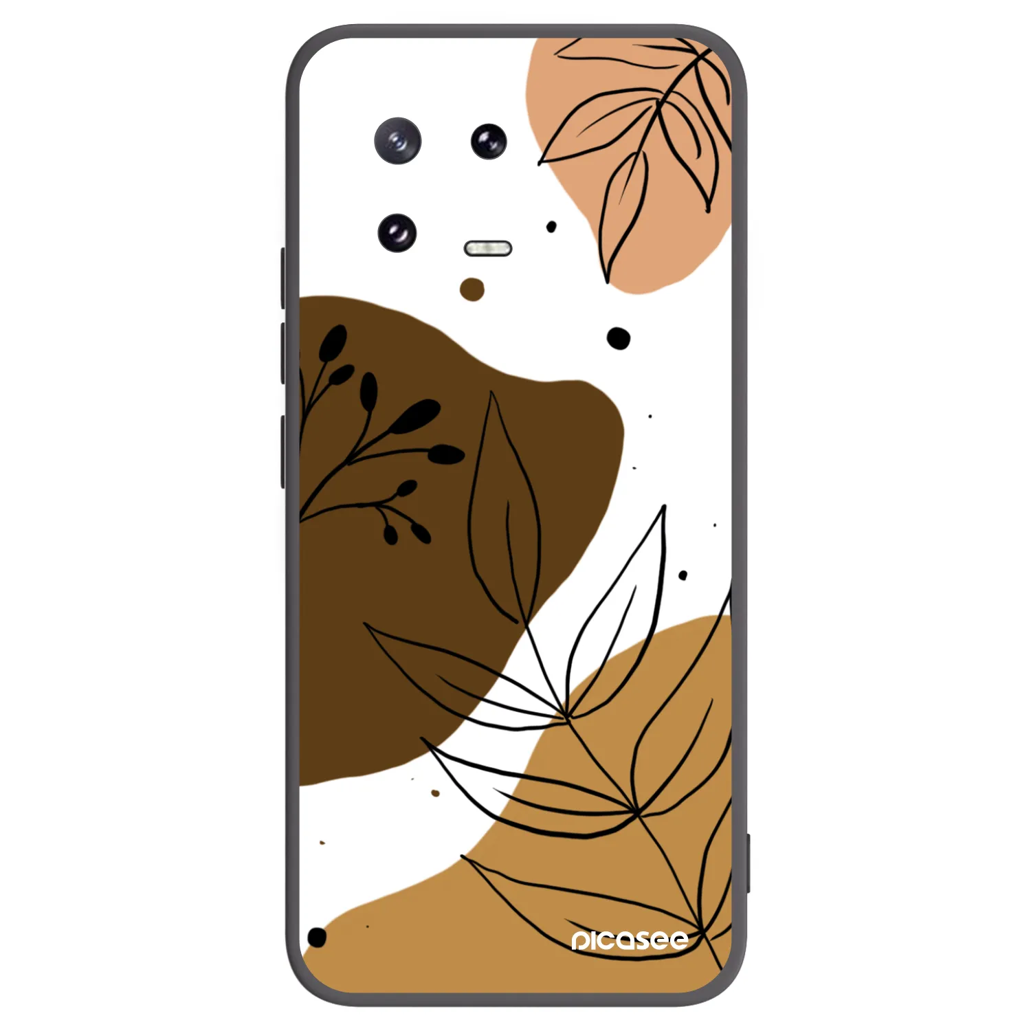Picasee silikónový čierny obal pre Xiaomi 13 Pro - Boho style