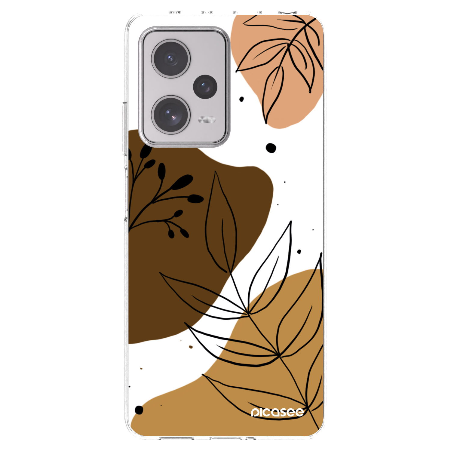 Picasee silikónový prehľadný obal pre Xiaomi Redmi Note 12 Pro+ 5G - Boho style