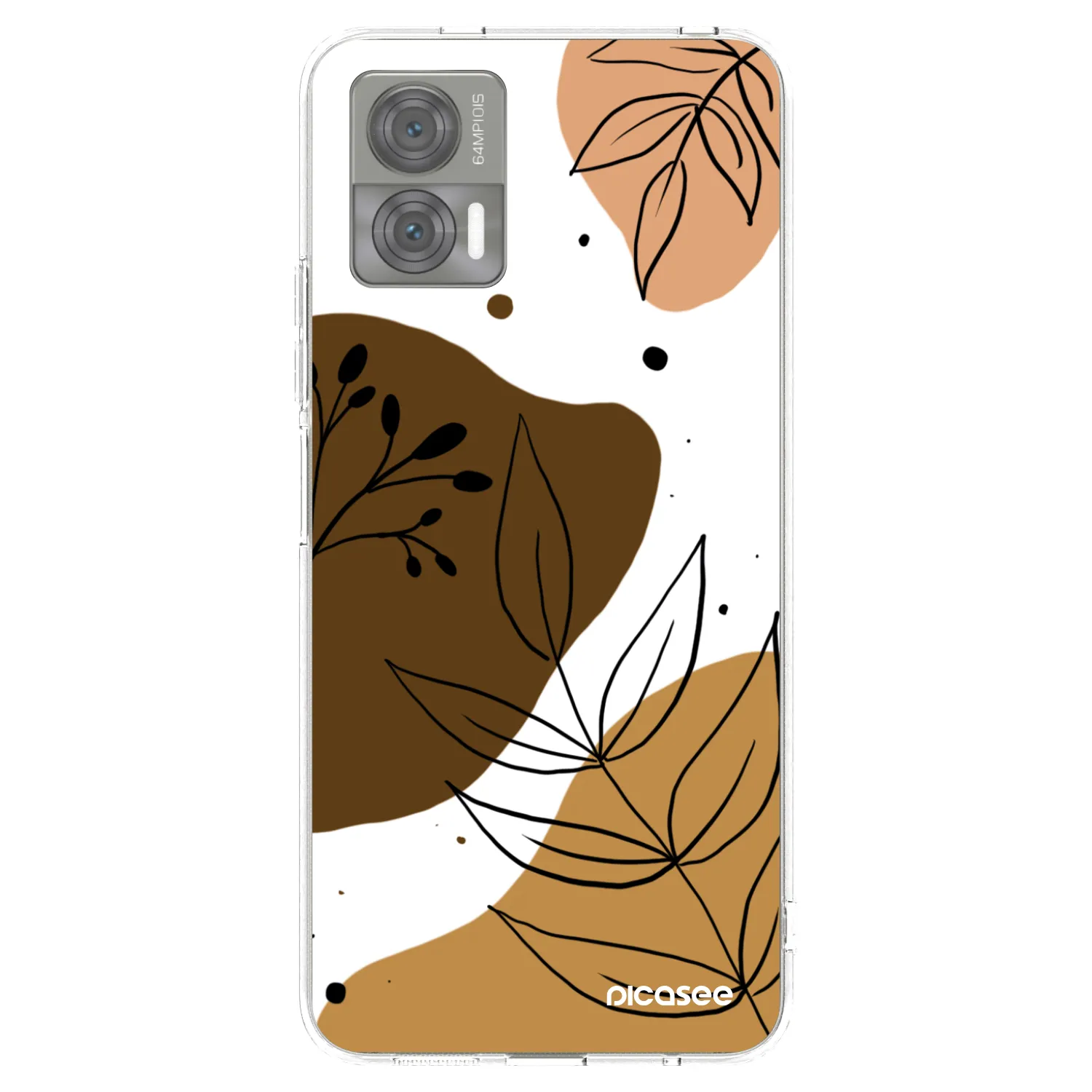 Picasee silikónový prehľadný obal pre Motorola Edge 30 Neo - Boho style