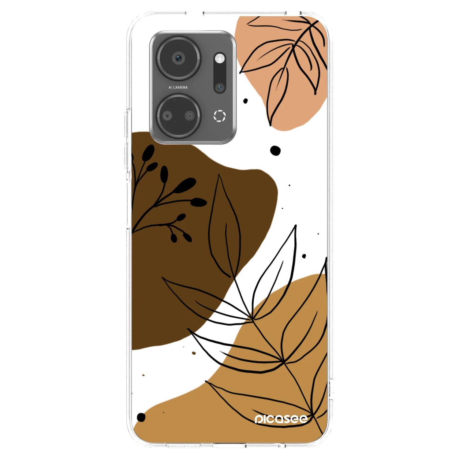 Picasee silikónový prehľadný obal pre Honor X7a - Boho style
