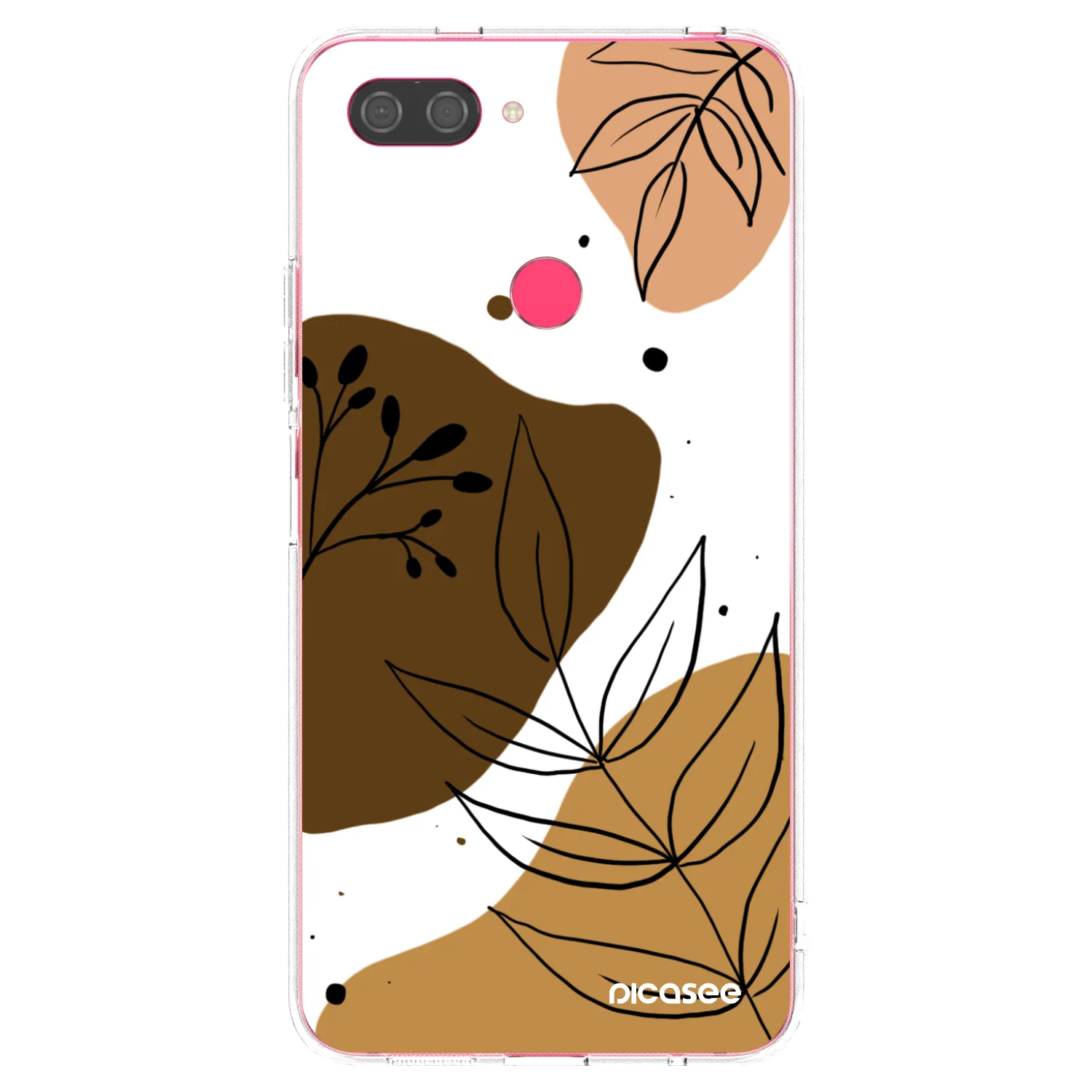 Picasee silikónový prehľadný obal pre Xiaomi Mi 8 Lite - Boho style